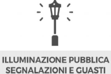 Segnalazioni per ripristini dell&#39;illuminazione pubblica