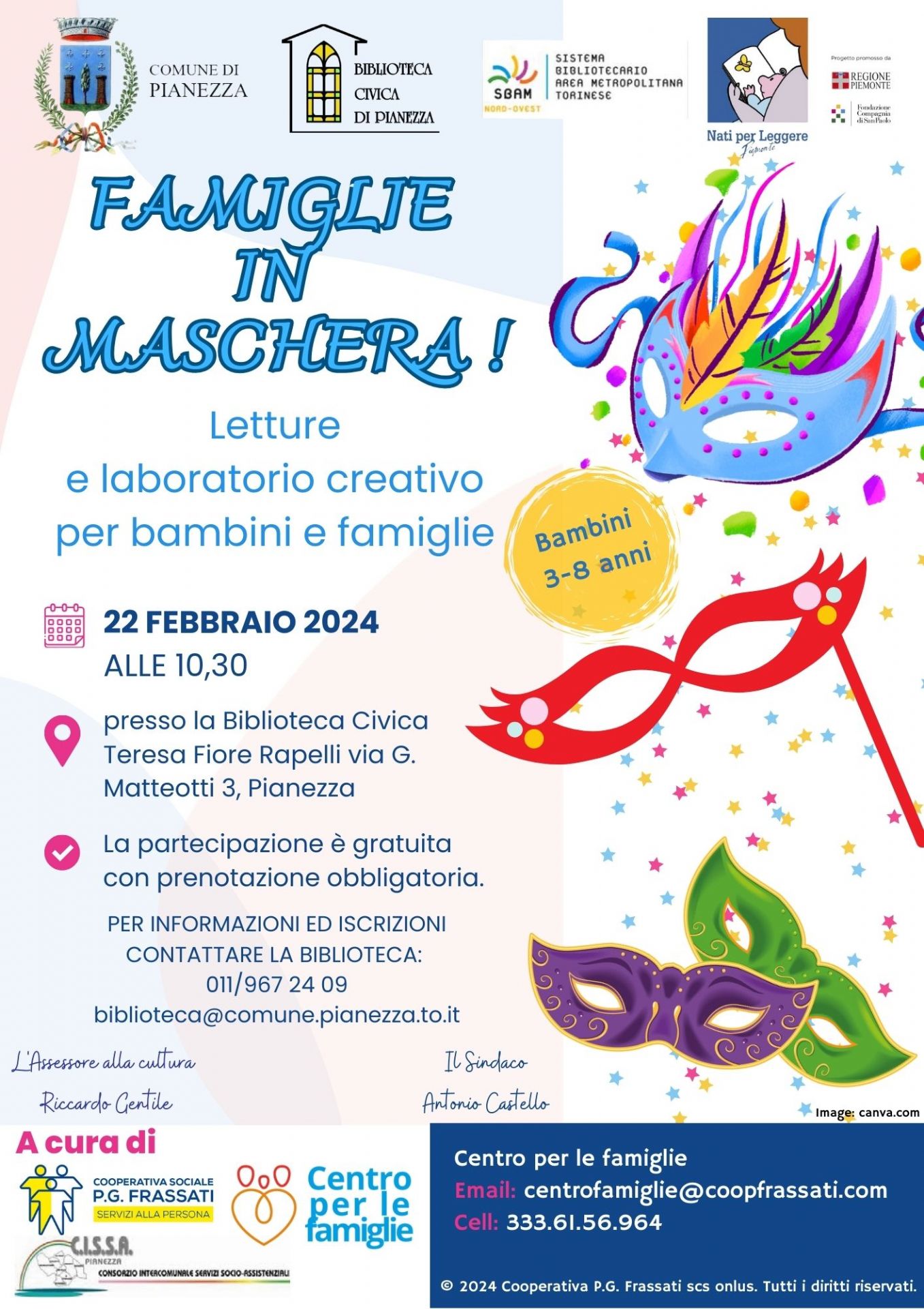 Famiglie in maschera - locandina
