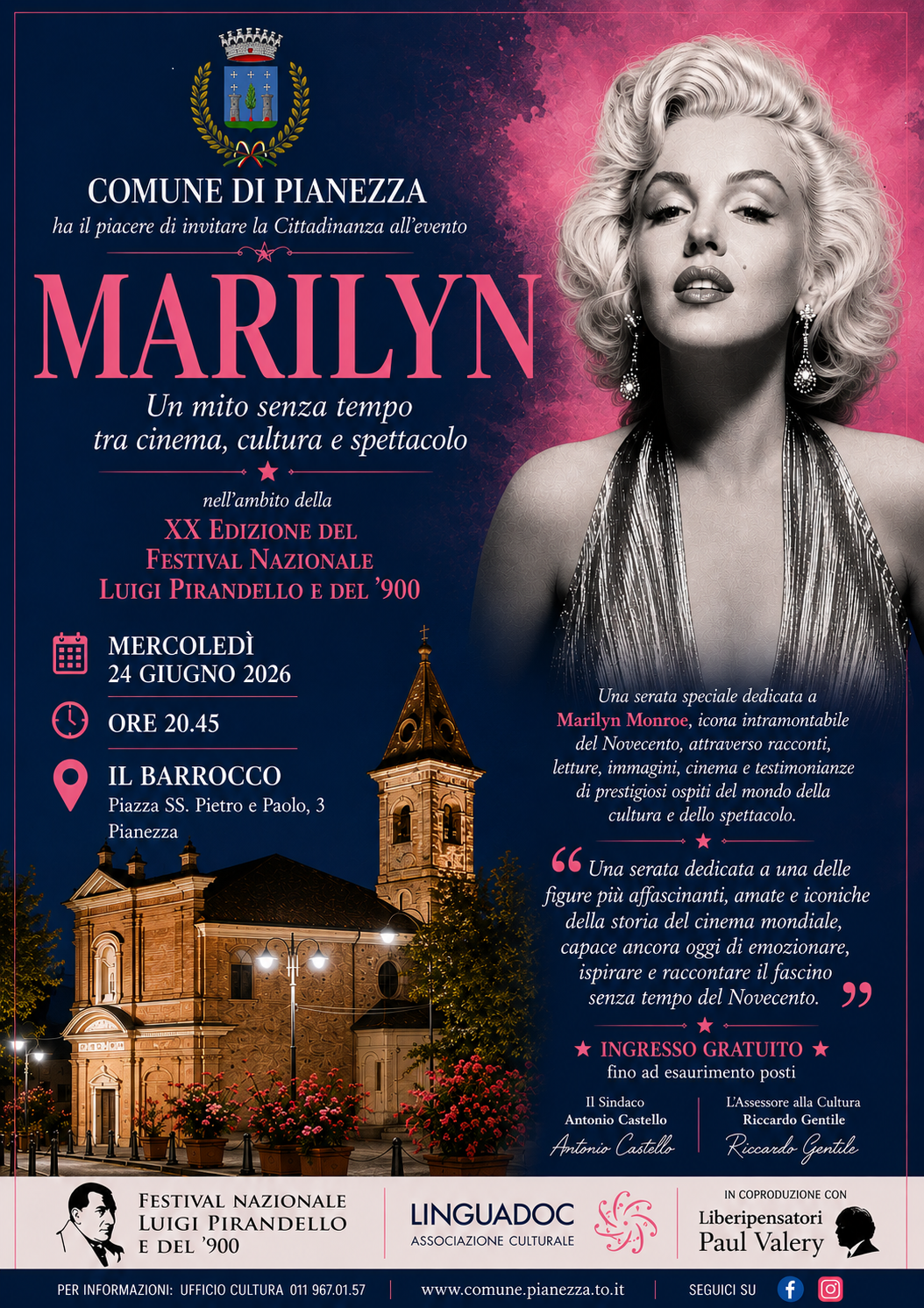 Locandina dell'evento Marilyn - Un mito senza tempo