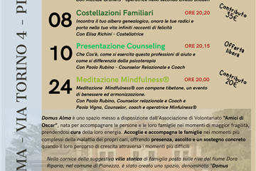 Locandina Eventi Settembre 2026 - Domus Alma