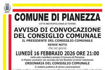 Avviso di convocazione del Consiglio Comunale